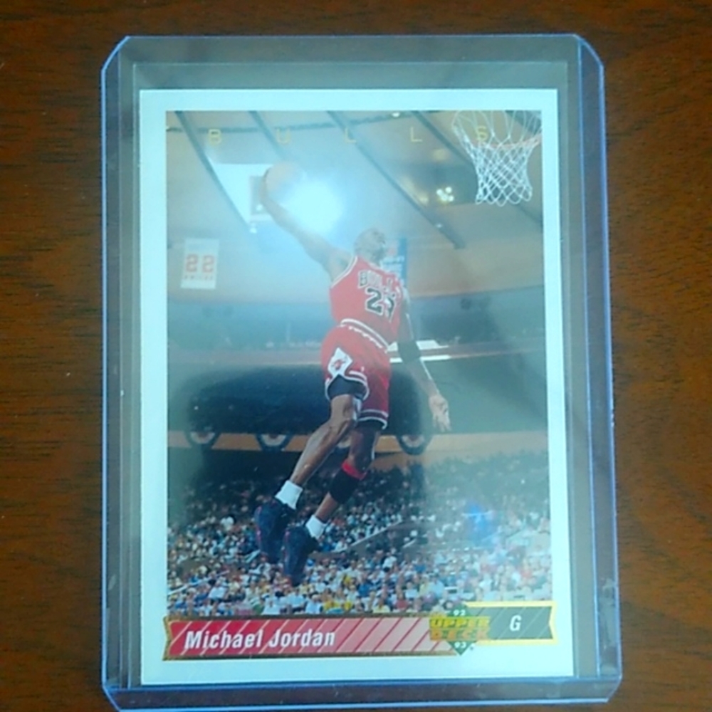 92-93 Upper Deck Michael Jordan Card